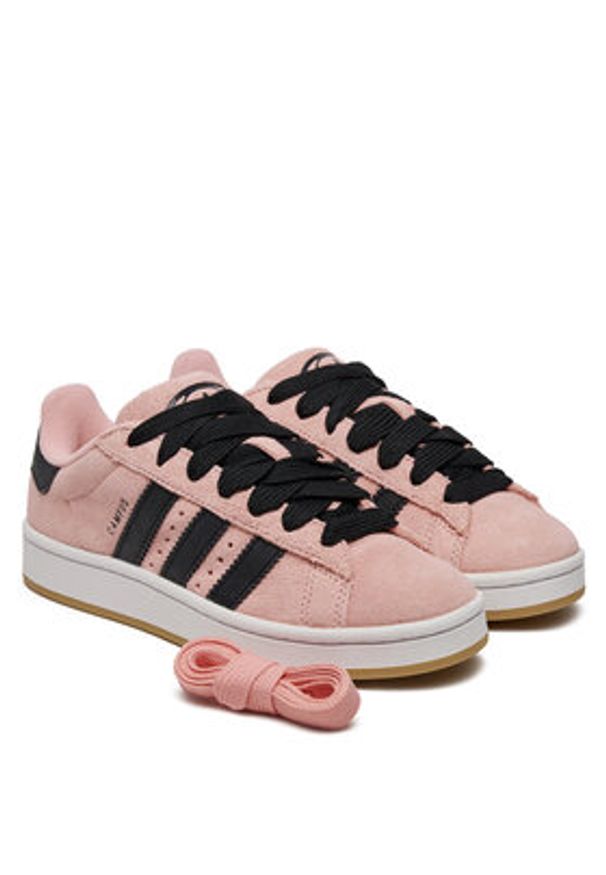 Adidas - adidas Sneakersy Campus 00s JH7275 Różowy. Kolor: różowy. Materiał: skóra, zamsz. Model: Adidas Campus