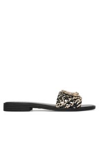 Just Cavalli Klapki 80RA3S83 ZSE38 Czarny. Kolor: czarny. Materiał: materiał #1