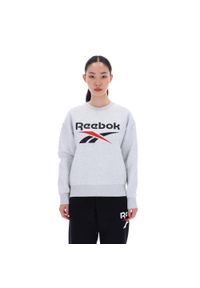 Bluza damska Reebok Gym & Pilates. Materiał: polar, materiał, prążkowany, bawełna. Sport: joga i pilates