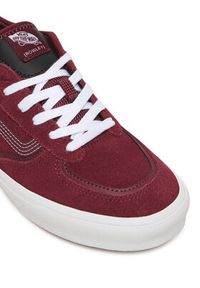 Vans Sneakersy Rowley Classic VN000SF44QU1 Bordowy. Kolor: czerwony. Materiał: skóra, zamsz. Model: Vans Classic #7
