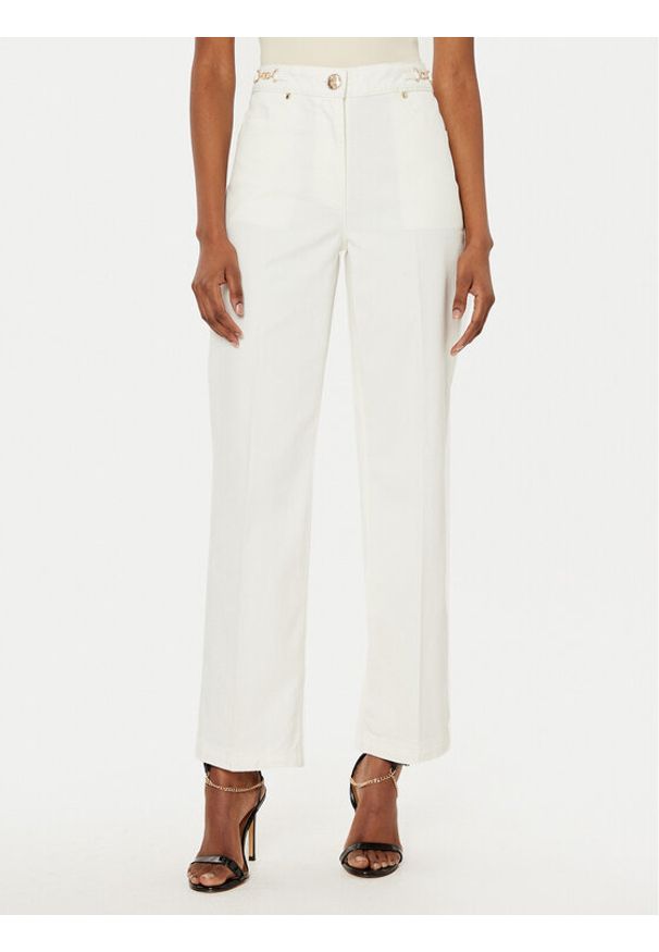 Marciano Guess Spodnie materiałowe 4BGA02 7173A Écru Regular Fit. Materiał: bawełna