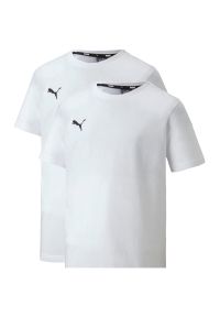 Koszulka Puma Teamgoal 23 65670904-2pack, Dzieci. Kolor: biały. Materiał: materiał, bawełna