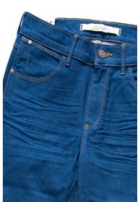 Wrangler - WRANGLER JESS SUMMER BLUE W22GBA90N. Stan: podwyższony. Wzór: jednolity #6