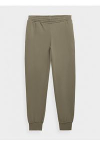 outhorn - Spodnie dresowe męskie - khaki. Kolor: brązowy. Materiał: dresówka #1