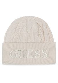 Guess Czapka W3BZ17 Z3360 Beżowy. Kolor: beżowy. Materiał: syntetyk #1