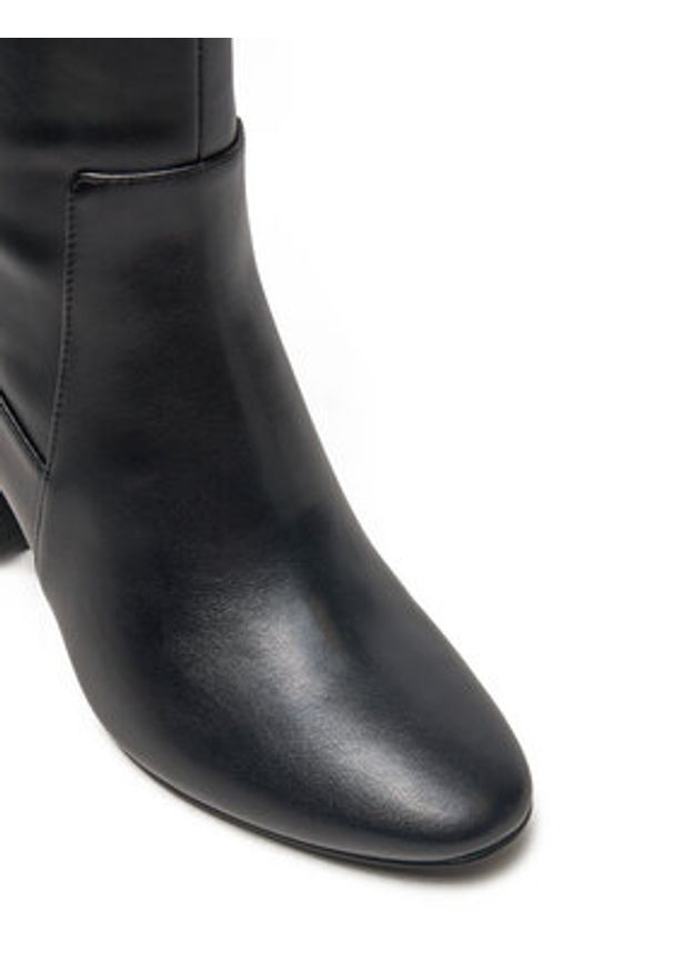 TwinSet - TWINSET Kozaki 242TGT056 Czarny. Kolor: czarny. Materiał: skóra