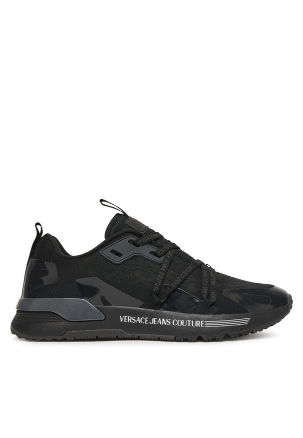 Versace Jeans Couture Sneakersy 79YA3SA8 ZSD07 Czarny. Kolor: czarny. Materiał: materiał