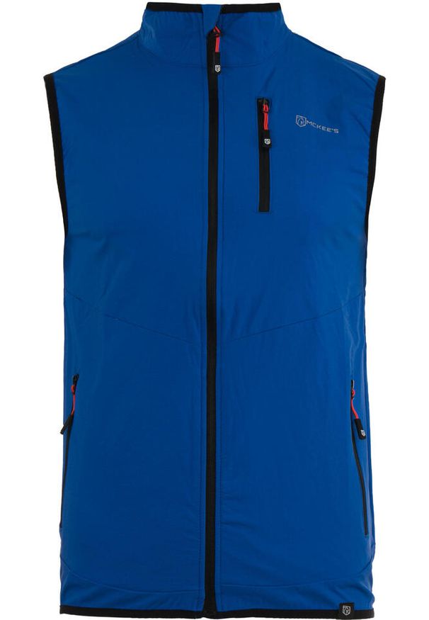 Munkees - Męski Vest McKees Callangate Royal Blue - luksusowa wełna L.. Kolor: wielokolorowy. Materiał: elastan, poliamid