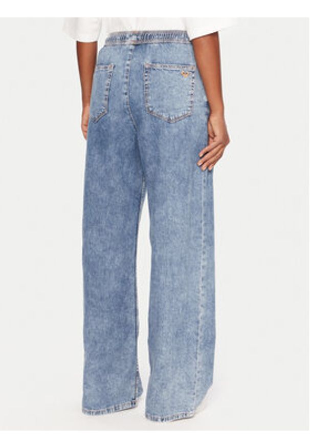Roxy Jeansy Stunning ERJDP03313 Niebieski Relaxed Fit. Kolor: niebieski