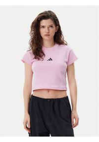 Adidas - adidas T-Shirt Future Icons Small Logo Baby JE4003 Różowy Slim Fit. Kolor: różowy. Materiał: bawełna #1