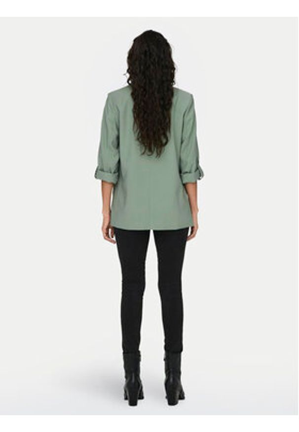 only - ONLY Marynarka Aris 15310839 Zielony Loose Fit. Kolor: zielony. Materiał: wiskoza