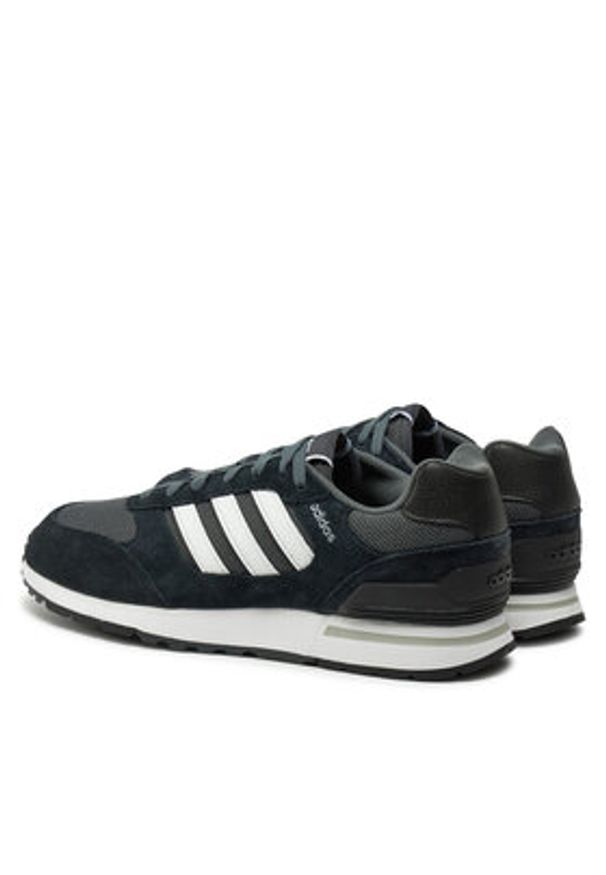 Adidas - adidas Sneakersy Run 80s ID1260 Czarny. Kolor: czarny. Materiał: zamsz, skóra. Sport: bieganie
