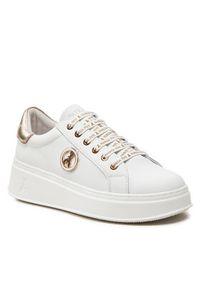 Patrizia Pepe Sneakersy PJ263.27 Biały. Kolor: biały. Materiał: skóra #5