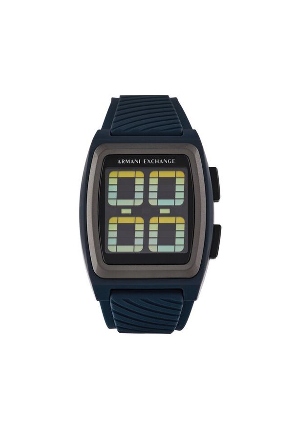 Zegarek Armani Exchange. Kolor: niebieski