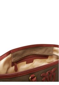 Pinko - PINKO Torebka Miranda Shopper Classic PE 25 PLTT 104714 A2G2 Khaki. Kolor: brązowy #6
