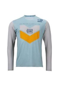 KENNY - Dżersej z długim rękawem Kenny Prolight Slim Fit. Kolor: niebieski, zielony, wielokolorowy. Materiał: jersey. Długość rękawa: długi rękaw. Długość: długie. Sport: kolarstwo