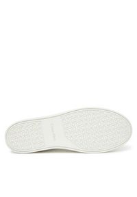 Calvin Klein Sneakersy Clean Cup Low Laceup Mono HM0HM01899 Biały. Kolor: biały. Materiał: skóra #4