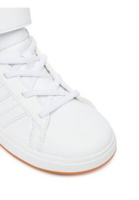 Adidas - adidas Sneakersy Grand Court Mid K JR0803 Biały. Kolor: biały. Materiał: skóra #4