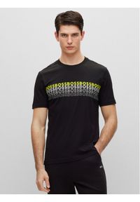 BOSS - Boss T-Shirt 50488785 Czarny Regular Fit. Kolor: czarny. Materiał: bawełna