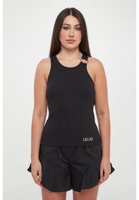 Liu Jo - Top damski prążkowany LIU JO. Materiał: prążkowany #3