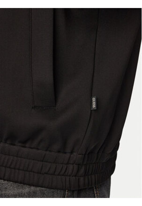 Guess Jeans Bluza M6GQZ2 KB212 Czarny Regular Fit. Kolor: czarny. Materiał: syntetyk