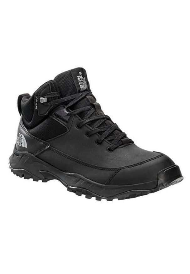 Buty do chodzenia męskie The North Face Storm Strike Iii WP. Wysokość cholewki: za kostkę. Zapięcie: sznurówki. Kolor: czarny. Materiał: syntetyk, materiał. Szerokość cholewki: normalna. Sport: turystyka piesza