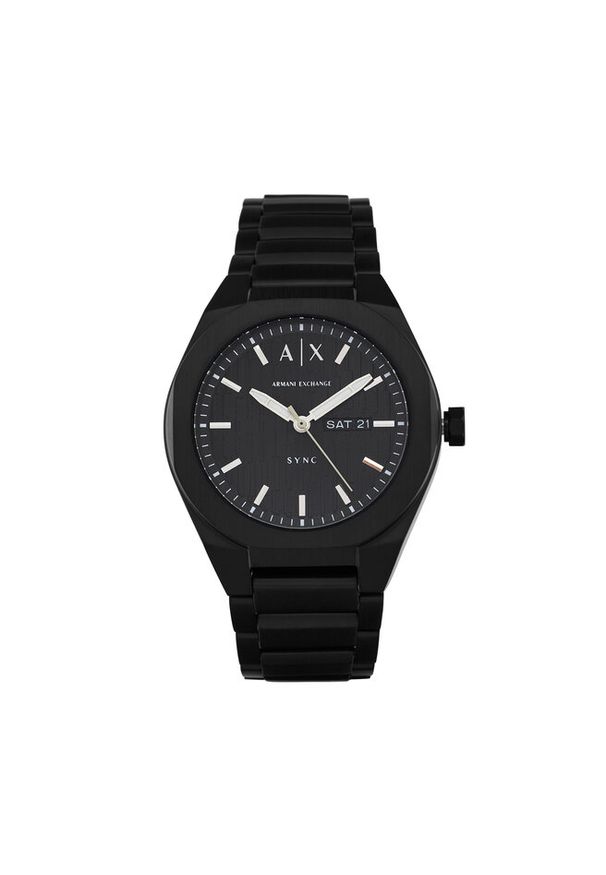 Zegarek Armani Exchange. Kolor: czarny