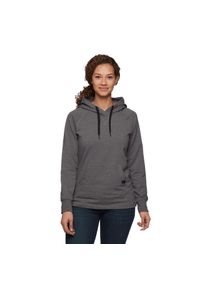 Bluza turystyczna z kapturem damska Black Diamond Rays Pullover Hoody. Typ kołnierza: kaptur. Kolor: szary
