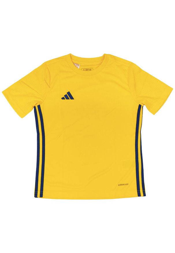Adidas - Koszulka dla dzieci adidas Tabela 23 Jersey. Kolor: czarny, wielokolorowy, żółty. Materiał: jersey. Sport: piłka nożna