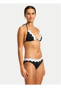 Seafolly Góra od bikini 31437-717 Czarny. Kolor: czarny. Materiał: syntetyk #5