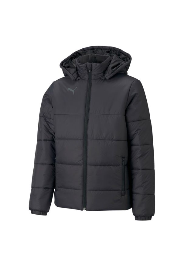 Kurtka dziecięca Puma teamLIGA Padded. Kolor: wielokolorowy, biały, czarny. Materiał: nylon. Sport: piłka nożna, fitness