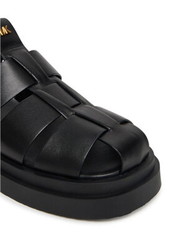 MICHAEL Michael Kors Sandały Indy 40T5IDFS3L Czarny. Kolor: czarny. Materiał: skóra