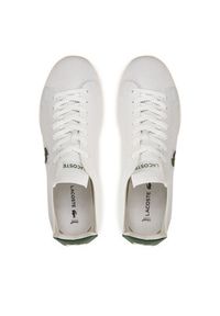 Lacoste Sneakersy 745SMA0023 Biały. Kolor: biały. Materiał: materiał, mesh