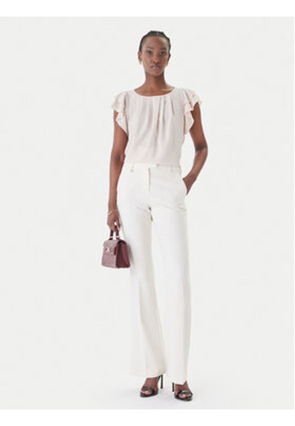 Rinascimento Bluzka CFC0127449003 Beżowy Regular Fit. Kolor: beżowy. Materiał: syntetyk