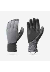 SIMOND - Rękawice trekkingowe dla dorosłych Simond MT900 dotykowe wiatroodporne. Kolor: czarny, szary, wielokolorowy. Materiał: materiał. Sport: turystyka piesza #1