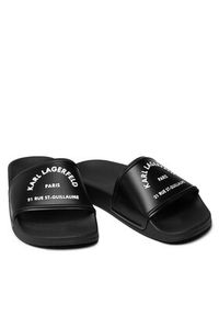 Karl Lagerfeld - KARL LAGERFELD Klapki KL80908 Czarny. Kolor: czarny #5