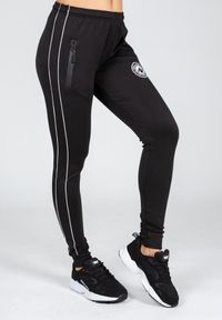 GORILLA WEAR - Montana Track Spodnie - Czarny. Kolor: czarny. Materiał: dresówka. Sport: fitness