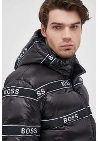 BOSS - Boss kurtka 50461455 męska kolor czarny zimowa. Okazja: na co dzień. Kolor: czarny. Materiał: poliester. Sezon: zima. Styl: casual #5