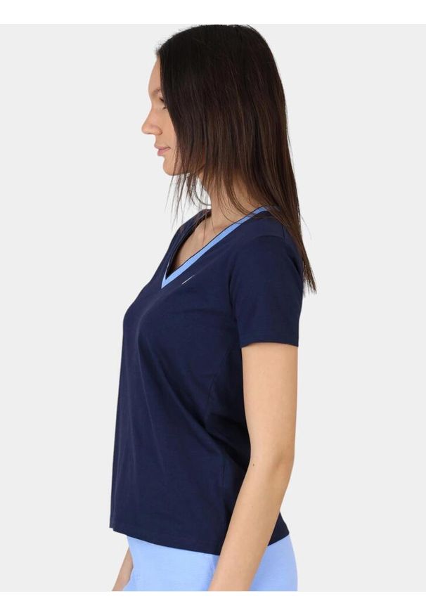 T-shirt damski Nautica Mae. Kolor: niebieski