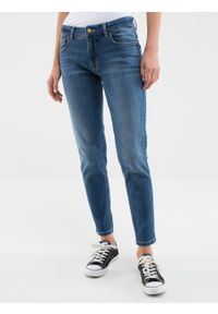 Big-Star - Spodnie jeans damskie Maggie 356. Okazja: na co dzień. Kolor: niebieski. Styl: casual, klasyczny #1