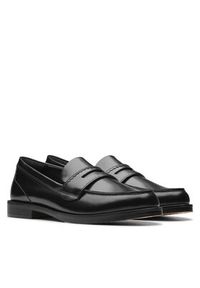 Clarks Mokasyny Straven Edge 26181277 Czarny. Kolor: czarny. Materiał: skóra #3