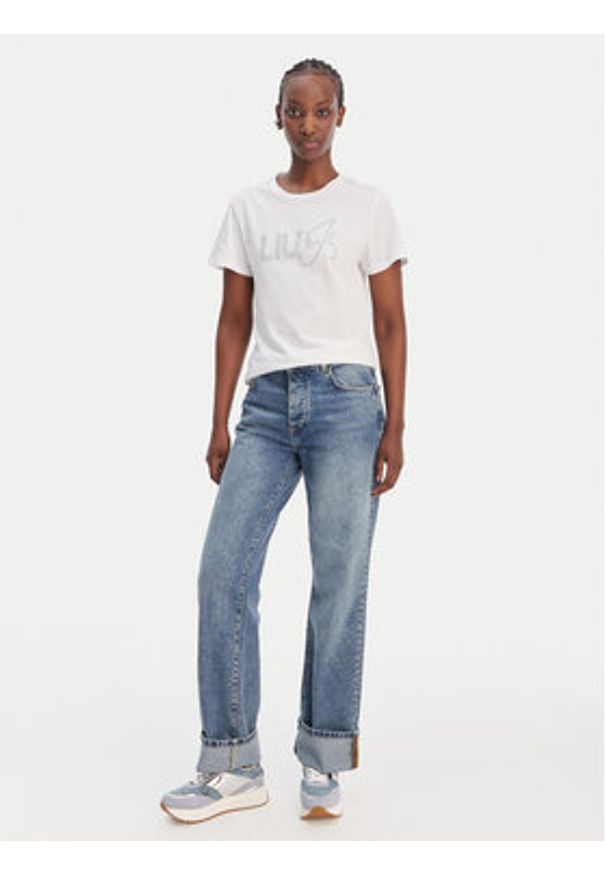Liu Jo Jeansy UA6207 D4854 Niebieski Straight Fit. Kolor: niebieski