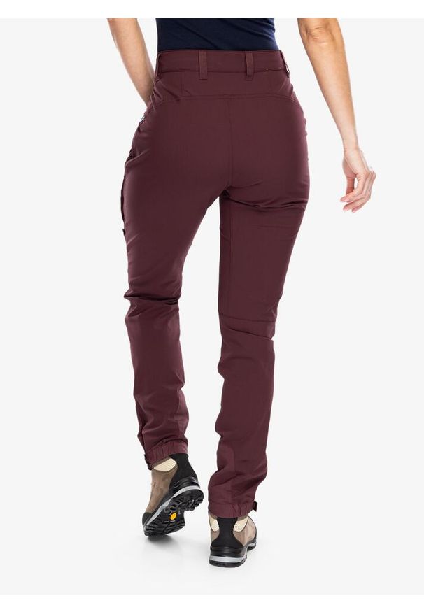 Fjällräven - Spodnie trekkingowe damskie Fjallraven Keb Agile Trousers. Kolor: fioletowy. Sezon: lato. Sport: turystyka piesza