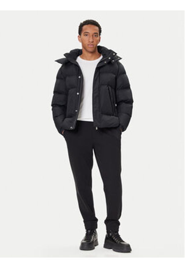 BOSS Kurtka zimowa H-Corbinian5 50551599 Czarny Regular Fit. Kolor: czarny. Materiał: syntetyk. Sezon: zima