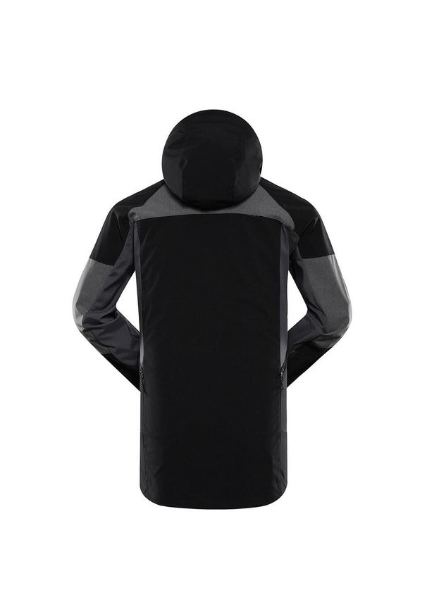 ALPINE PRO - Kurtka softshell męska Alpine Pro Esprit 2. Kolor: czarny. Materiał: softshell. Sport: turystyka piesza
