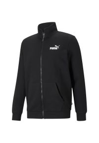 Puma Essentials Track Fleece Full Zip, Czarny. Kolor: czarny. Materiał: dresówka. Sport: turystyka piesza #1