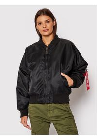 Alpha Industries Kurtka bomber MA-1 128002 Czarny Regular Fit. Kolor: czarny. Materiał: syntetyk #1