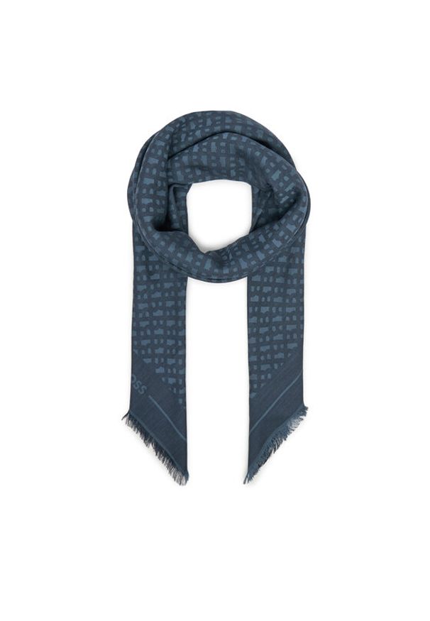 BOSS Chusta Ledonia 50517733 Granatowy. Kolor: niebieski