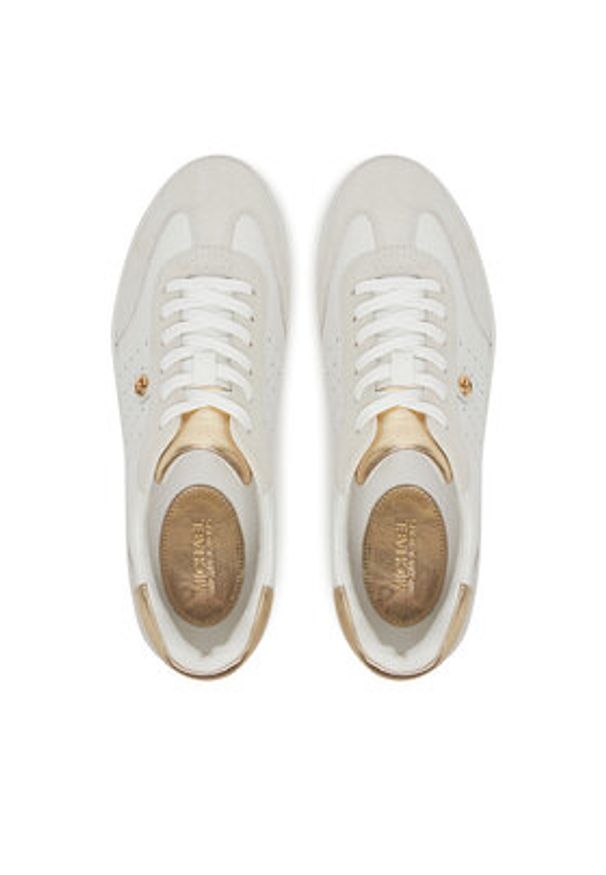 MICHAEL Michael Kors Sneakersy 43F4SCFS2L Biały. Kolor: biały. Materiał: skóra