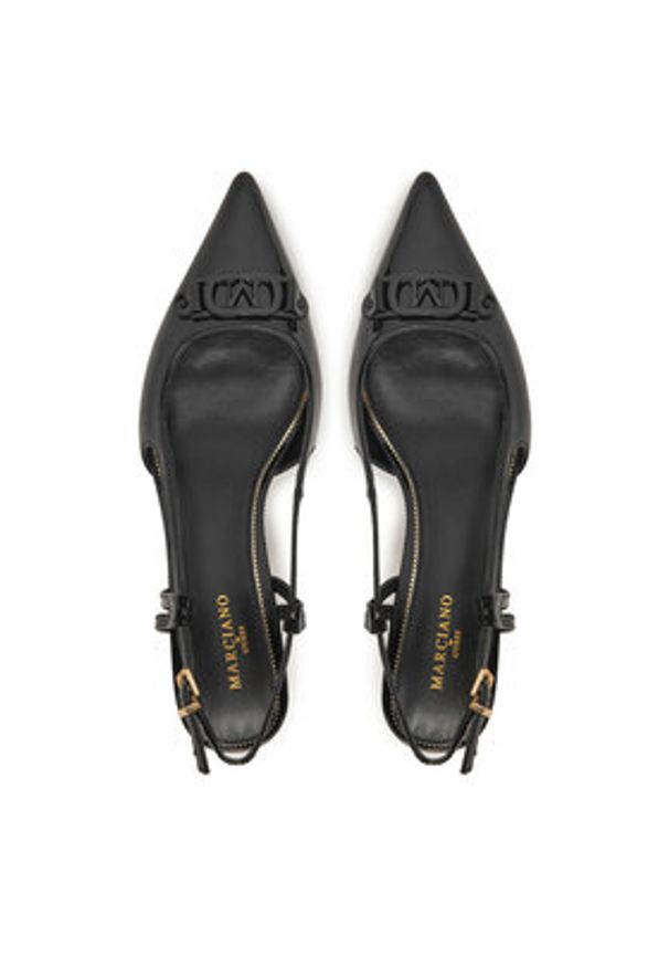 Marciano Guess Szpilki 5RGZ15 7287A Czarny. Kolor: czarny. Materiał: lakier, skóra. Obcas: na szpilce
